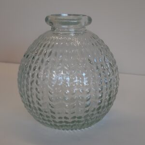 Petit vase à motif transparent (modèle divers)