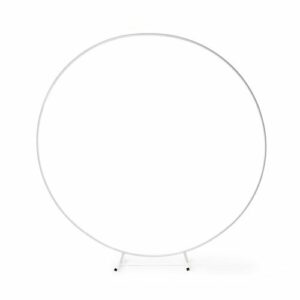 Arche ronde blanche - D 200 cm