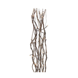 Branche bois avec lumière LED