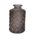 Petit vase à motif gris uni (modèle divers)