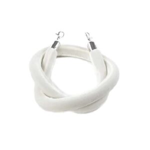 Cordage blanc pour potelet - 150 cm de long