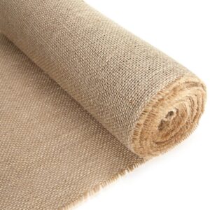 Chemin de table en toile de jute
