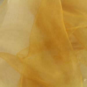 Drapé doré  organza - 2 m x 1,40 m