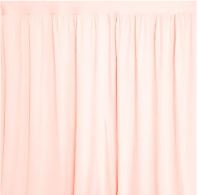 Rideau saumon opaque  - 3 m x 3 m