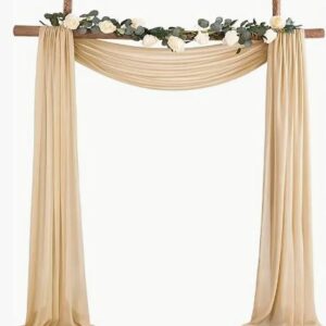 Drapé doré pour arche - 5,5 m x 70 cm