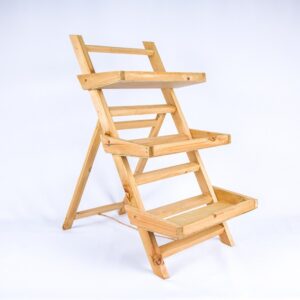 Petite échelle en bois - H 50 cm