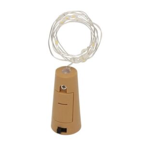 Guirlande bouchon led - hors piles - 1 m