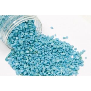 Gravier turquoise (fin) - seau de 2,5 L