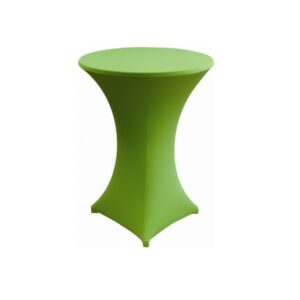 Housse de mange debout en lycra vert pomme