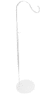 Piquet de cérémonie Blanc - H 90 à 150 cm