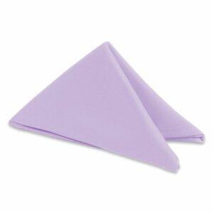 Serviette en coton mauve