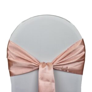 Nœud en satin nude