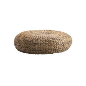 Pouf en osier - 60 x 17 cm