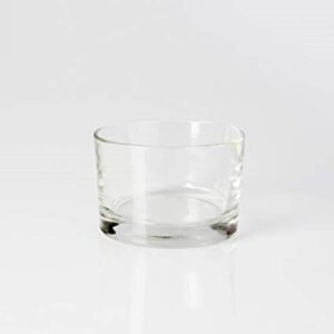 Photophore transparent rond - 4,5 cm