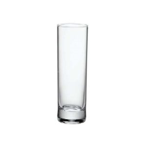 Photophore haut transparent - H 18 cm