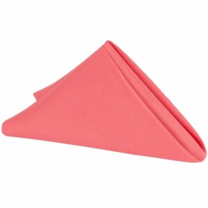 Serviette en coton corail
