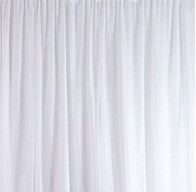 Rideau blanc - 6 m x 3 m