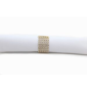 Rond de serviette rose gold