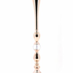 Vase flûte rose gold - 76 cm