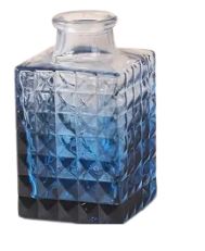 Vase motif dégradé bleu (modèle divers)