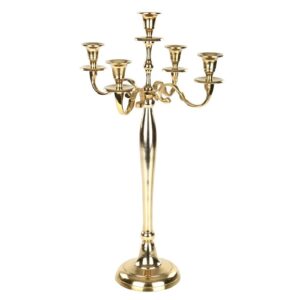 Chandelier doré brossé – 60 cm