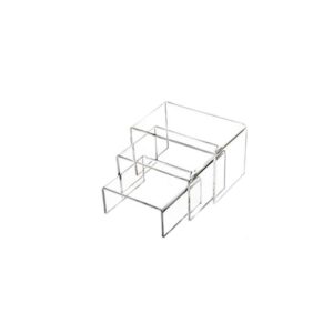 3 supports plexi transparent